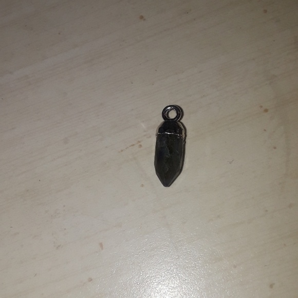 COPY - NWT *SALE* Hammered half moon labradorite earrings - Picture 2 of 2